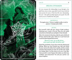 Magical spell card titled 'Spicing Up Passion' with green background and intricate designs.