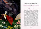 Oralook Lilita Oracle Cards with illustrations and text on using the cards.