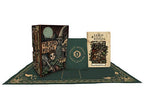 The Lord of the Rings book set with decorative cover and green base