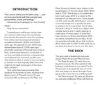 Book pages with text about tarot cards and dog owners, with a white background.