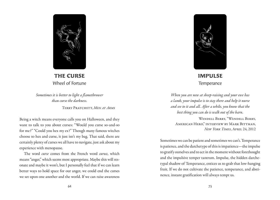 Shadow Seer Tarot by Maja D'Aoust: Flashcards; 256 pages / English