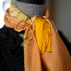 SILK COTTON SCARF | Burnished Bloom