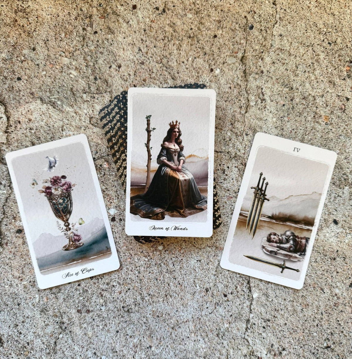 Tranquility Tarot Cards, Tarot Deck, Based on Rider Waite Tarot