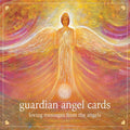 Cover of 'Guardian Angel Cards' with an angel figure and warm colors