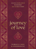 Card set cover titled 'Journey of Love' with intricate designs and text.