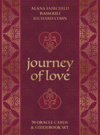 Card set cover titled 'Journey of Love' with intricate designs and text.