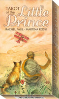 Box for 'Tarot of the Little Prince' with illustration of a boy and fox.