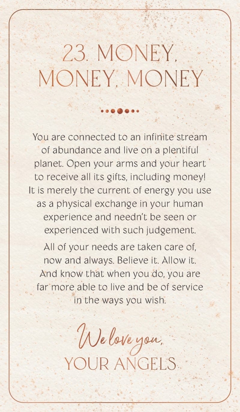 Motivational text on a light background with decorative elements