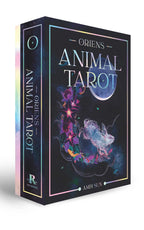 Oriens Animal Tarot book with colorful design on a white background