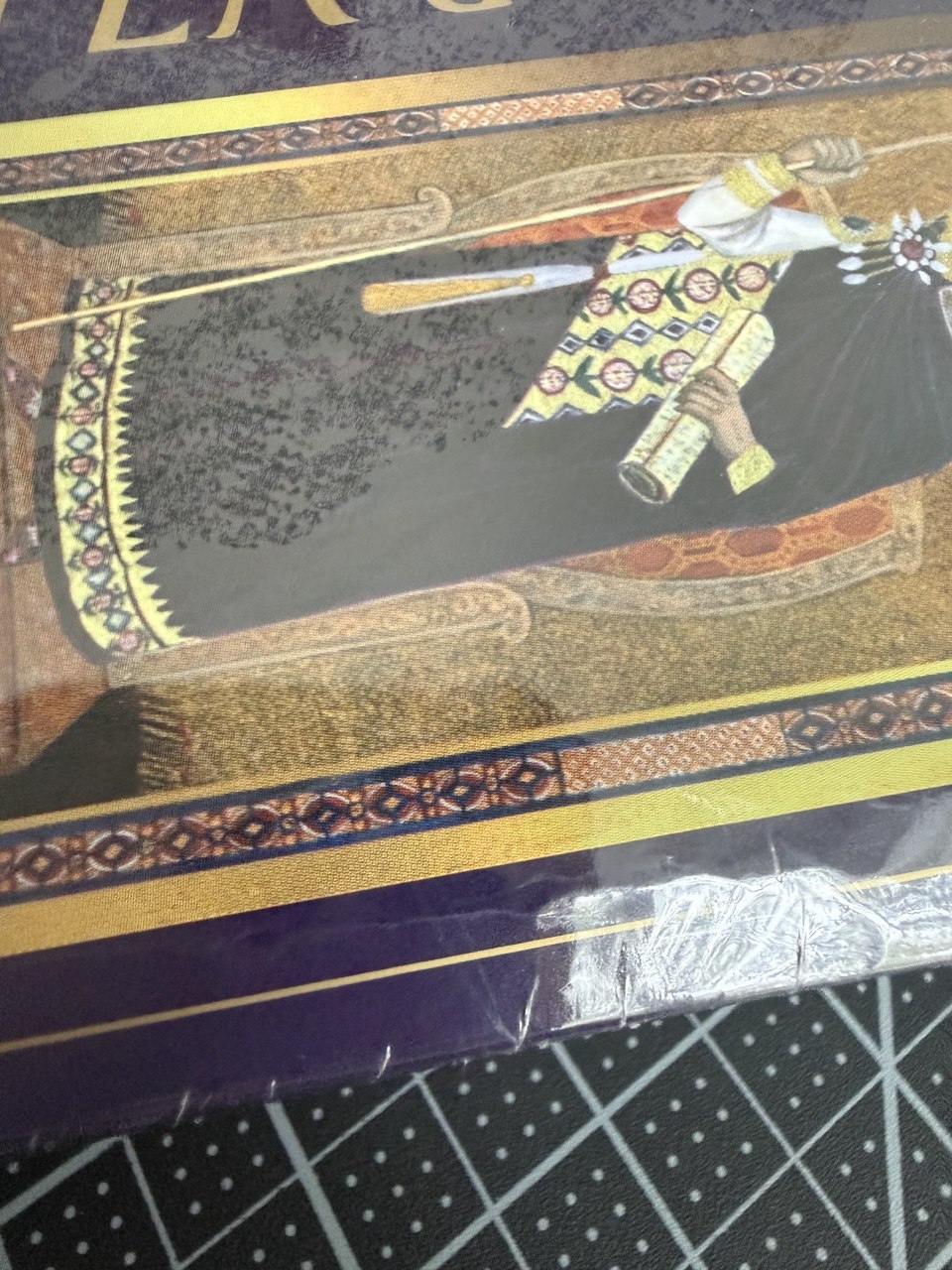Photo showing the cosmetic imperfections on this copy