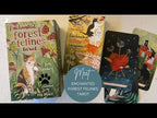 Flip Through the Cards of the Enchanted Forest Felines Tarot
