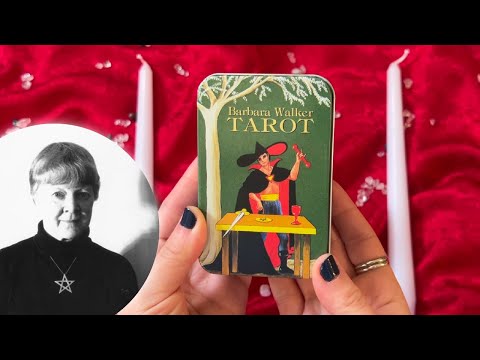 Barbara Walker Tarot – Unboxing + Flip Through of a Classic Deck