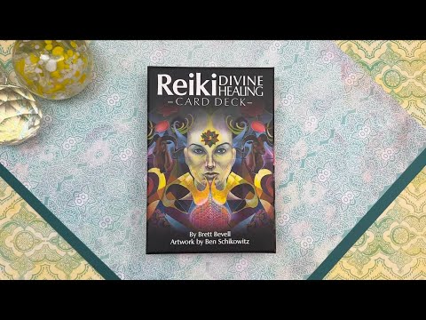 Reiki Divine Healing Card Deck Unboxing video