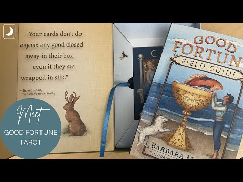 Unboxing of the Good Fortune Tarot