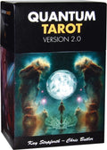 Box for Quantum Tarot Version 2.0 with artistic design and text.