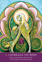 Artistic depiction of a stylized figure with flowing green and gold robes, set against a colorful background.