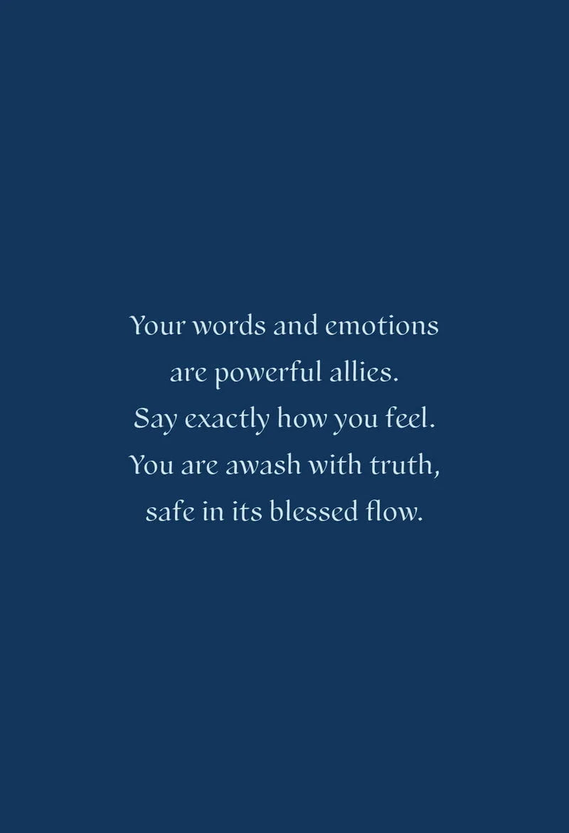 Blue background with white text on a motivational quote.