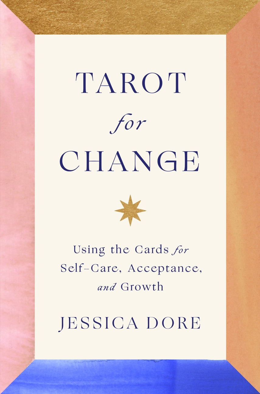 An image of the cover of Tarot for Change, by Jessica Dore