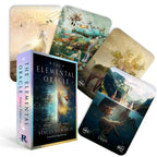 Elemental Oracle cards with a book titled 'The Elemental Oracle' by Stacey DeMarco.