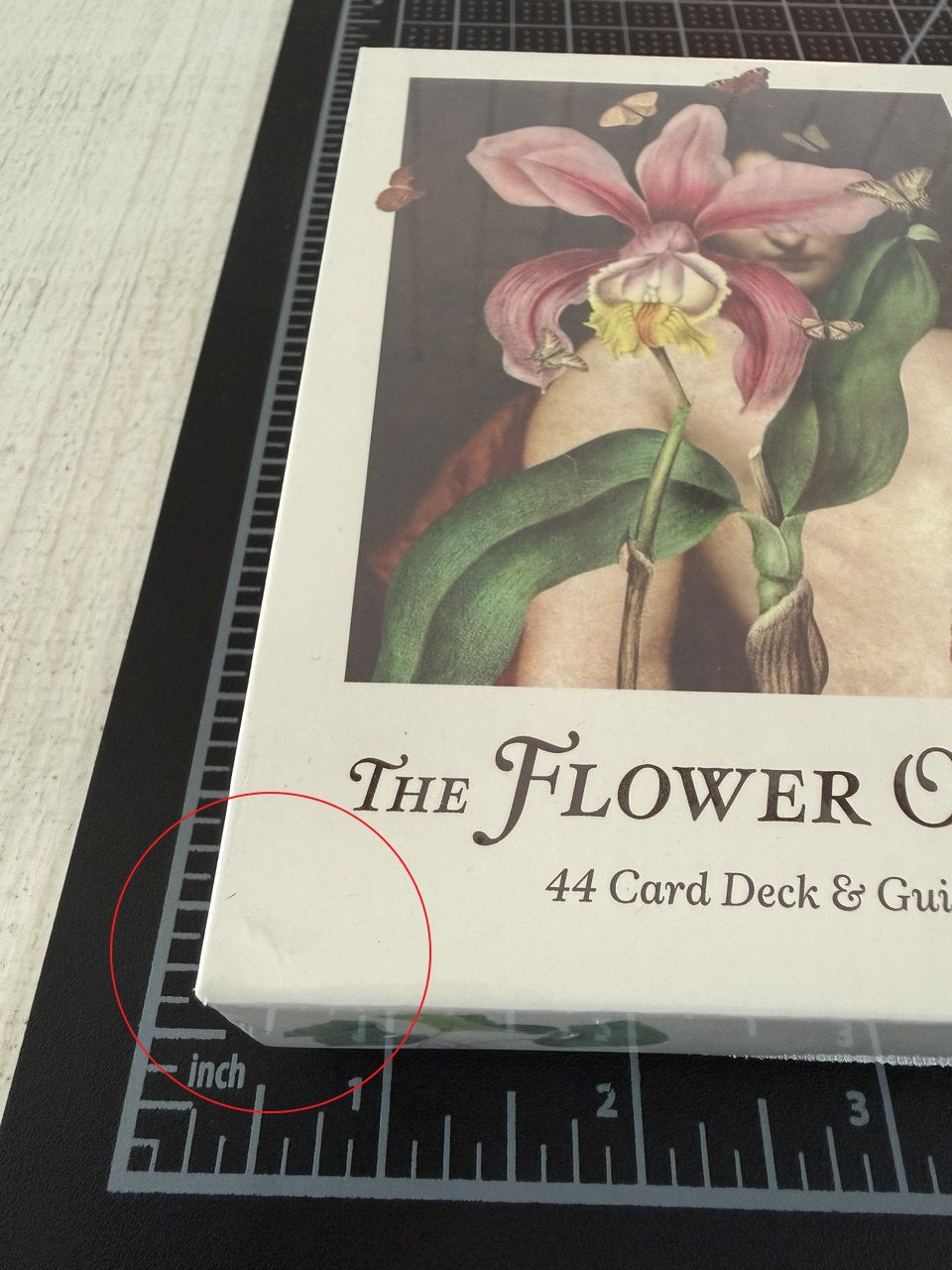 Photo showing the cosmetic imperfections on this copy